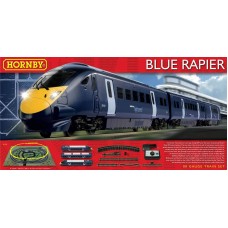 HORNBY BLUE RAPIER TRAIN SET R1139